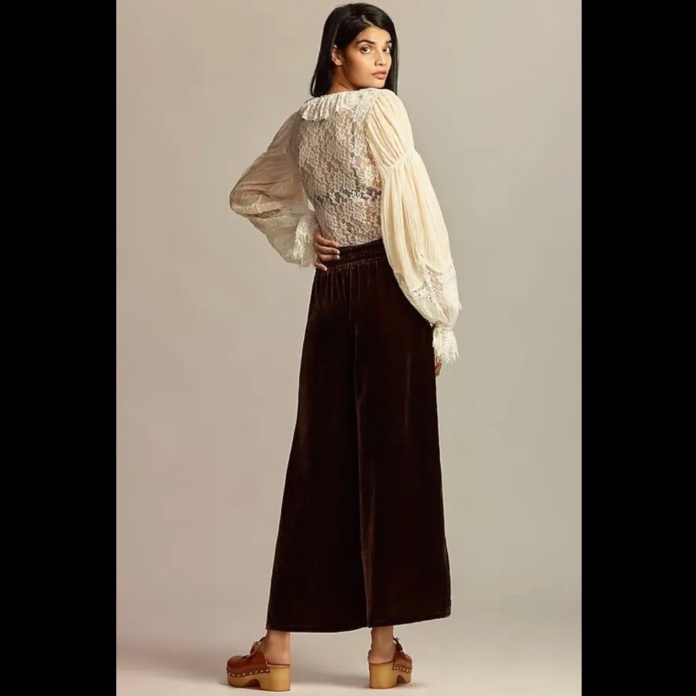Anthropologie The Somerset Pants: Velvet Edition - Picture 4 of 16
